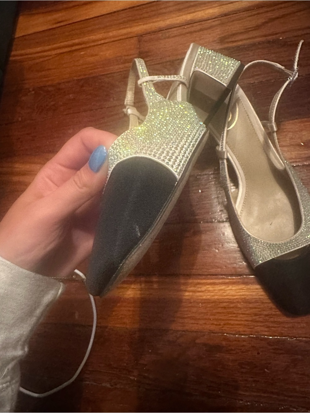 Same Edelman Rhinestone sling backs - Picture 5 of 5